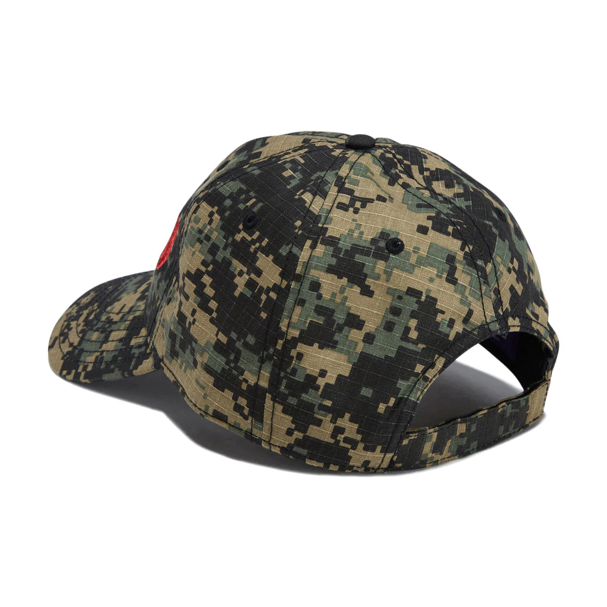 Fucking Awesome No Brain 6 Panel Snapback Hat - Camo - Image 5