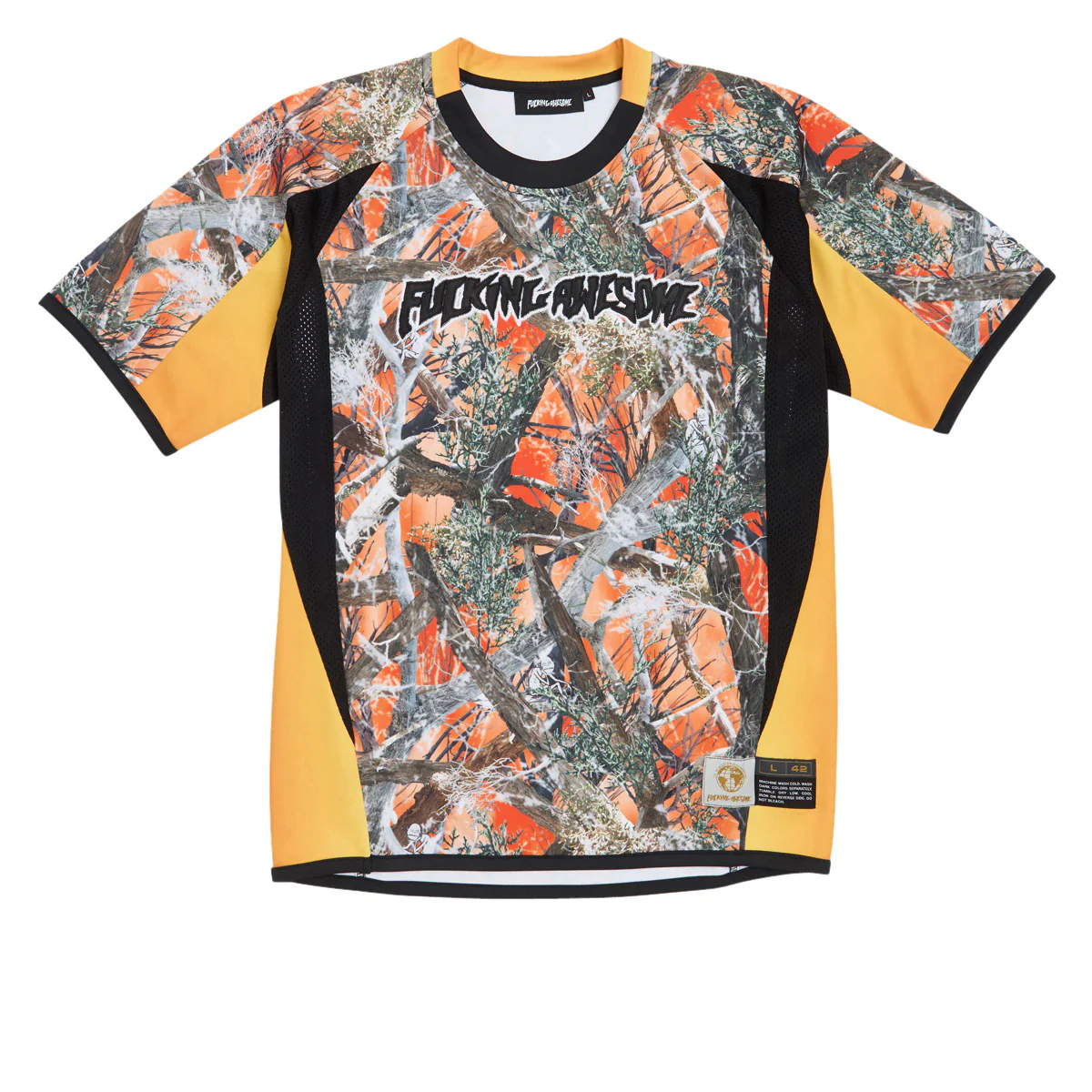 Fucking Awesome Rapid Jersey - Orange Camo