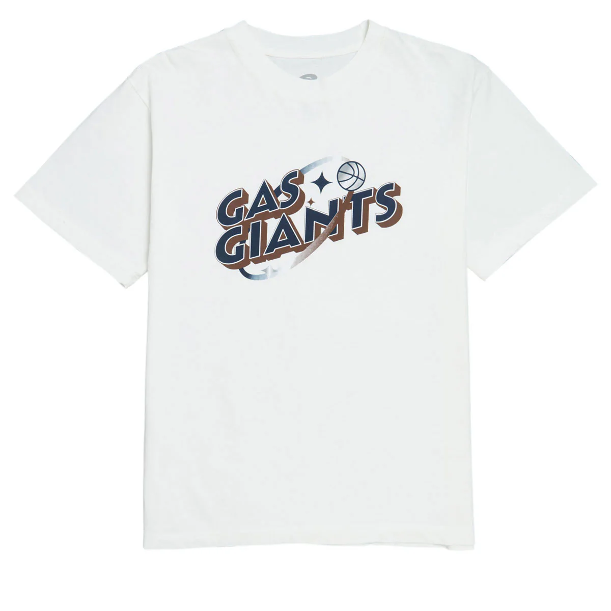 Gas Giants Classic Ball Logo T-Shirt - White