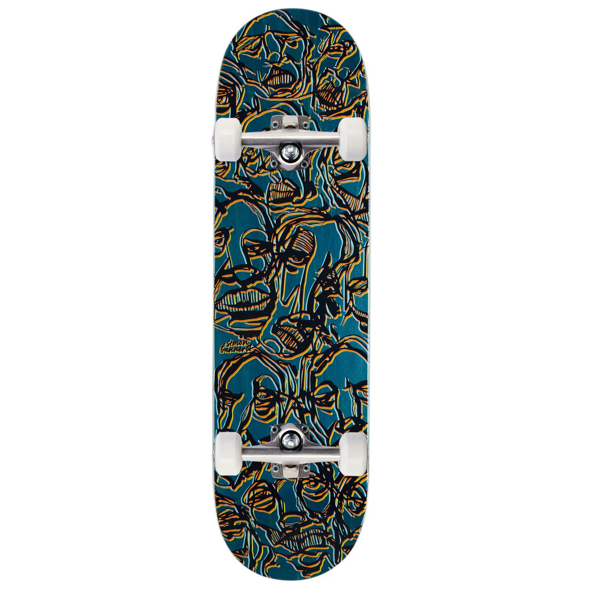 Girl Bannerot Siaz Faces Skateboard Complete - 8.50"