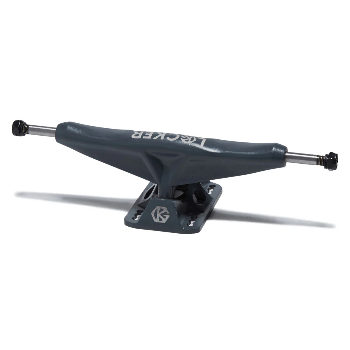 Grind King Locker Skateboard Trucks - Battleship Grey - 9.50"