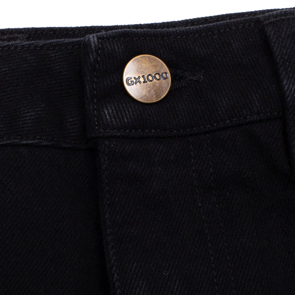 GX1000 Baggy Jeans - Black Denim - Image 4