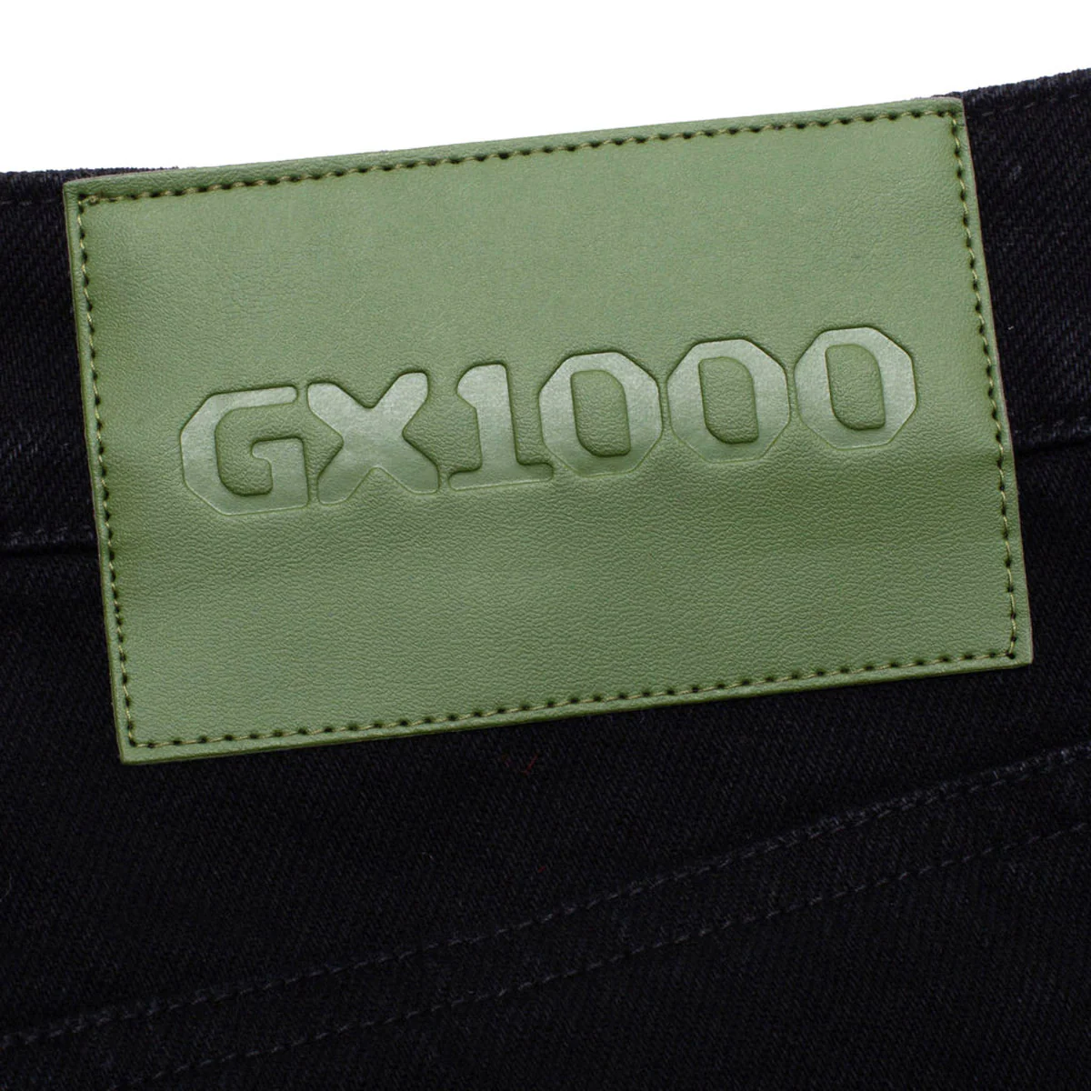 GX1000 Baggy Jeans - Black Denim - Image 5