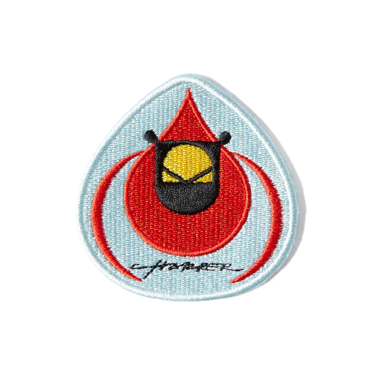 Habitat Charley Harper Droplet Cardinal Patch - Multi