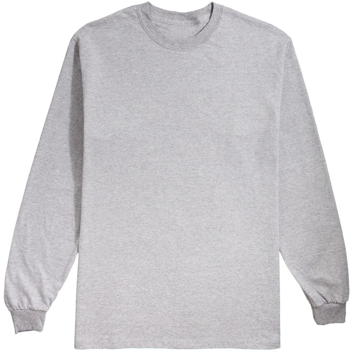 Habitat Crest Long Sleeve T-Shirt - Heather Grey - LG