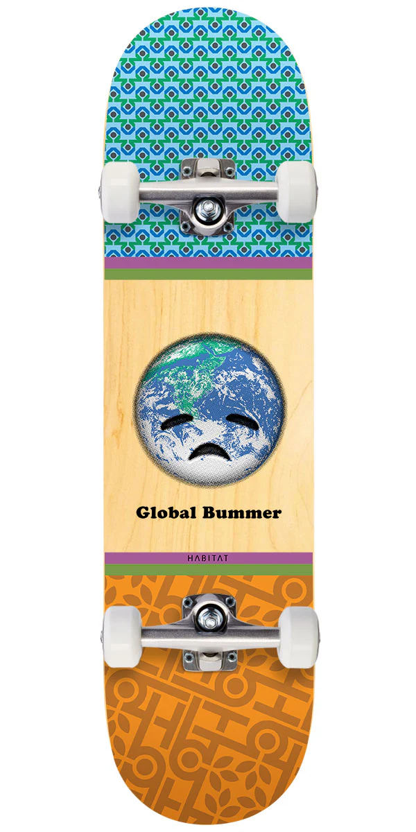 Habitat Global Bummer Skateboard Complete - 7.75"