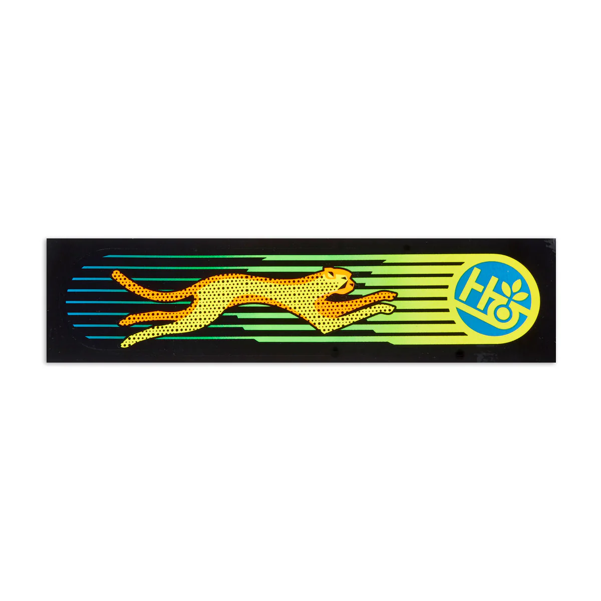 Habitat Neon Cheetah Sticker - Multi