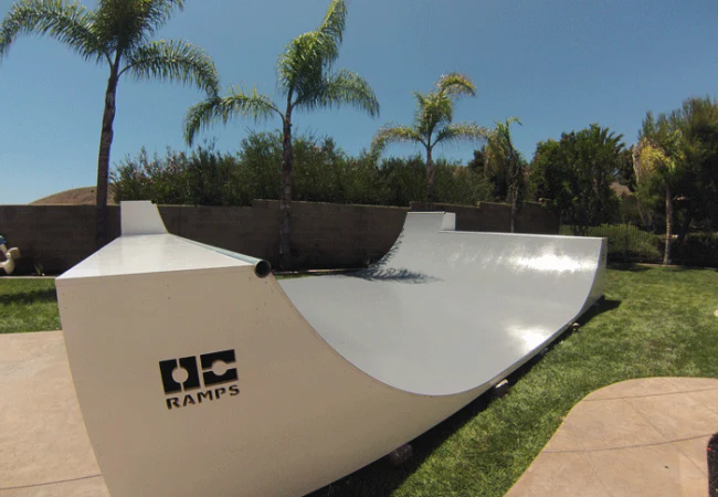 OC Ramps Half Pipe Ramp – 16' Wide - Image 7