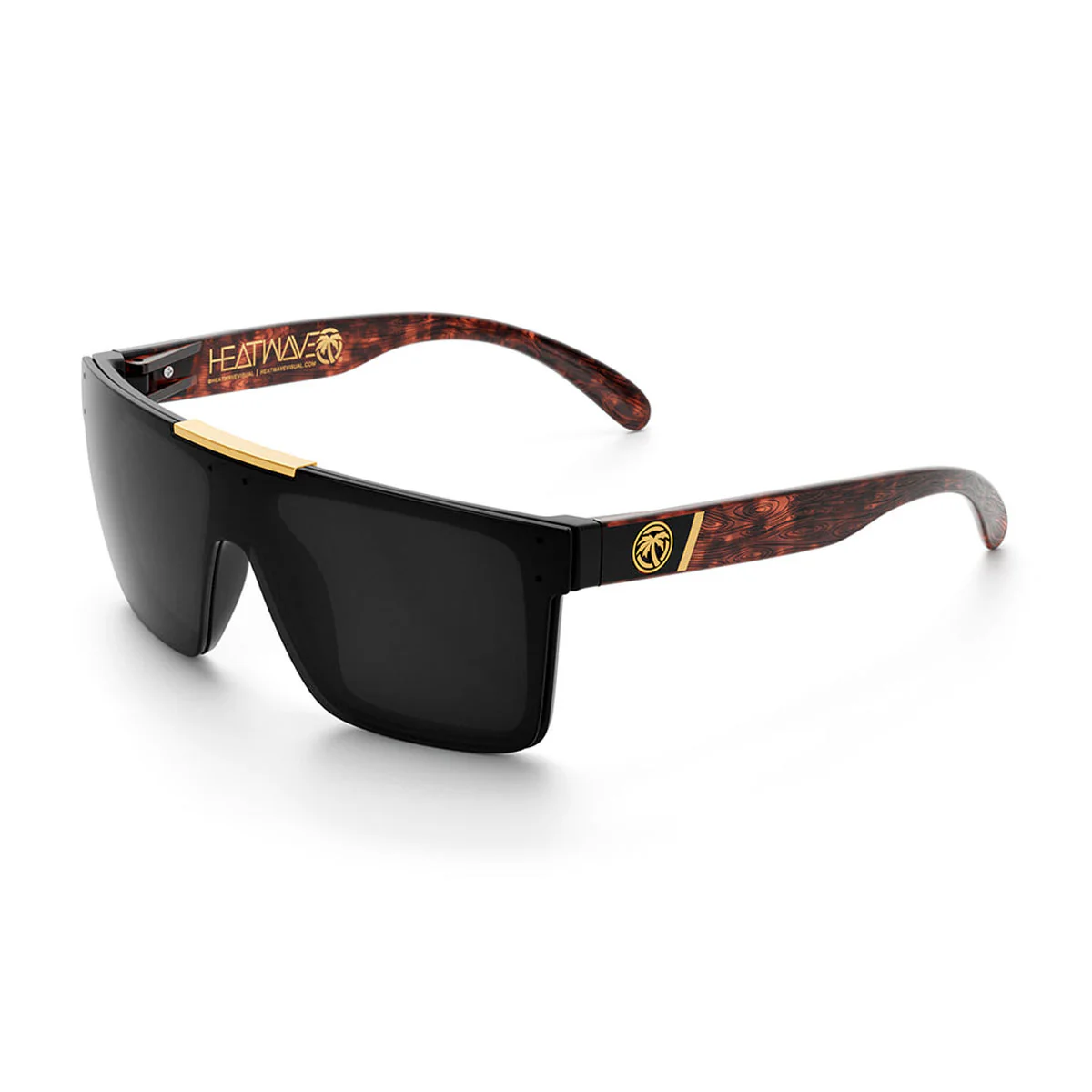 Heat Wave Visual Quatro Sunglasses - Woodgrain - Image 3