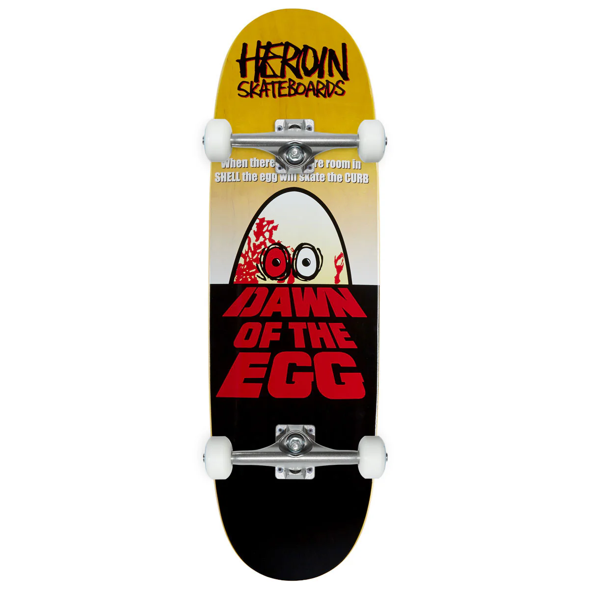 Heroin Dawn Of The Egg Skateboard Complete - 9.40"