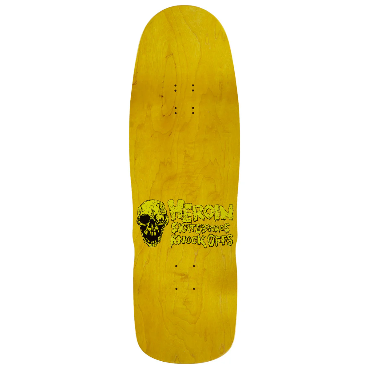 Heroin Dead Dave Knock Off Skateboard Complete - 10.10" - Image 2