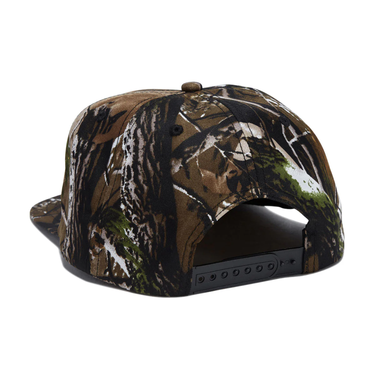 Heroin Script Nylon Snapback Hat - Camo - Image 5