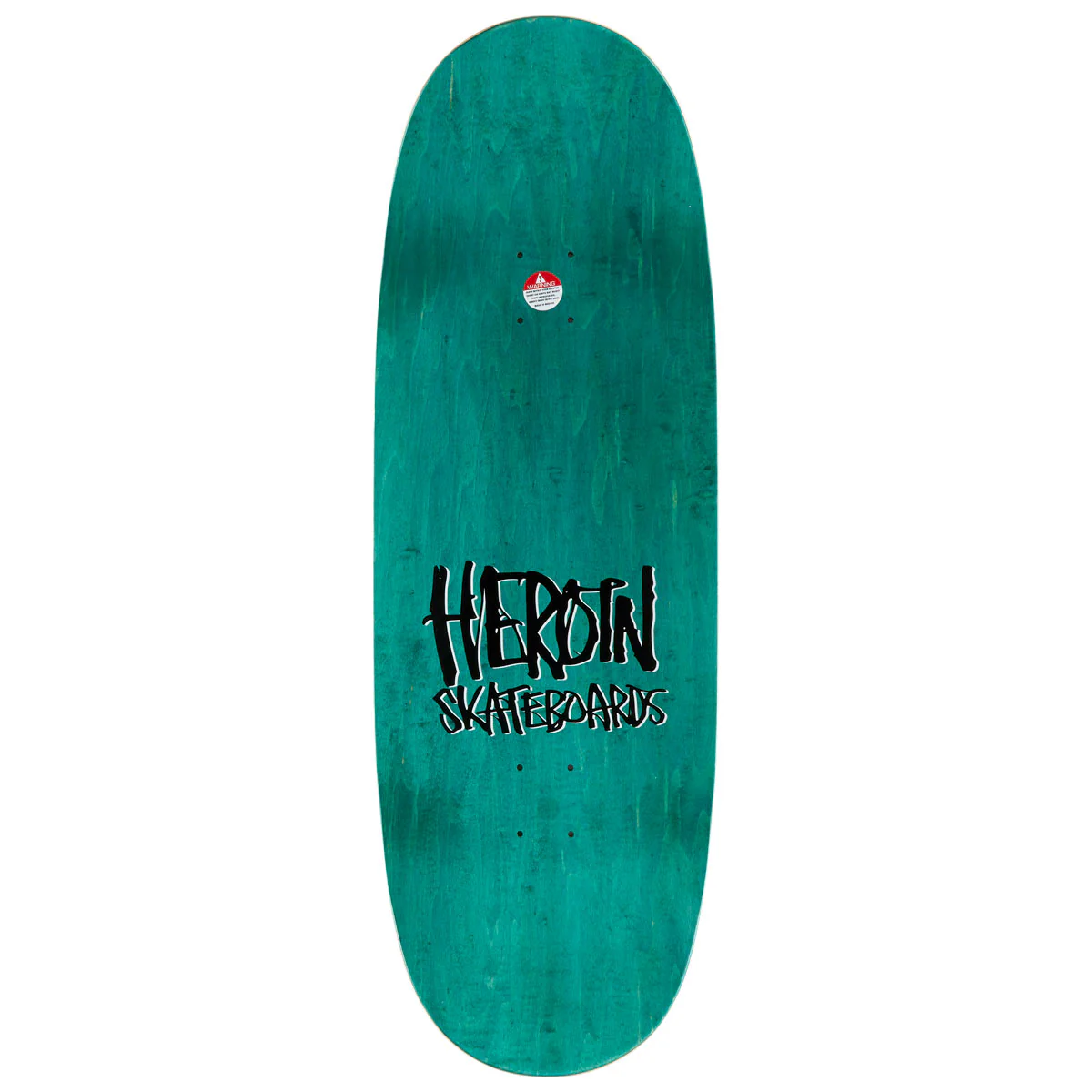 Heroin Swampy Egg Skateboard Deck - 11.00" - Image 2