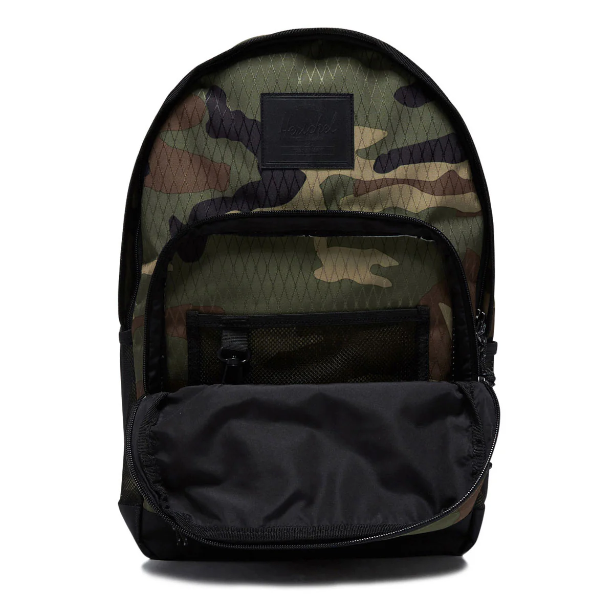 Herschel Supply Kaine Backpack - Woodland Camo Diamond/Black - Image 3