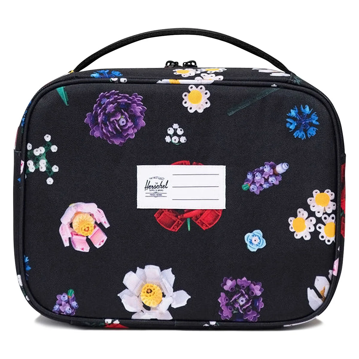 Herschel Supply x LEGO Little Pop Quiz Lunch Box - Falling Florals - Image 2