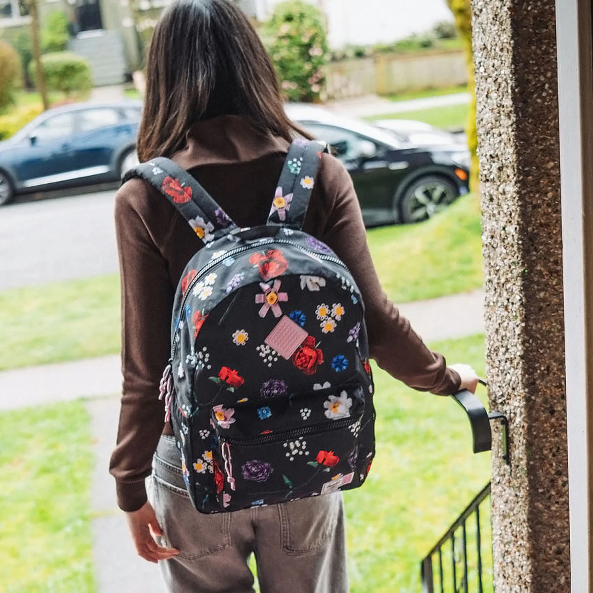 Herschel Supply x LEGO Youth Heritage Backpack - Falling Florals - Image 4
