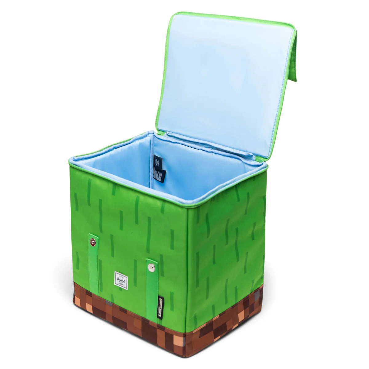 Herschel Supply x Minecraft Cube Backpack - Grass Block - Image 3