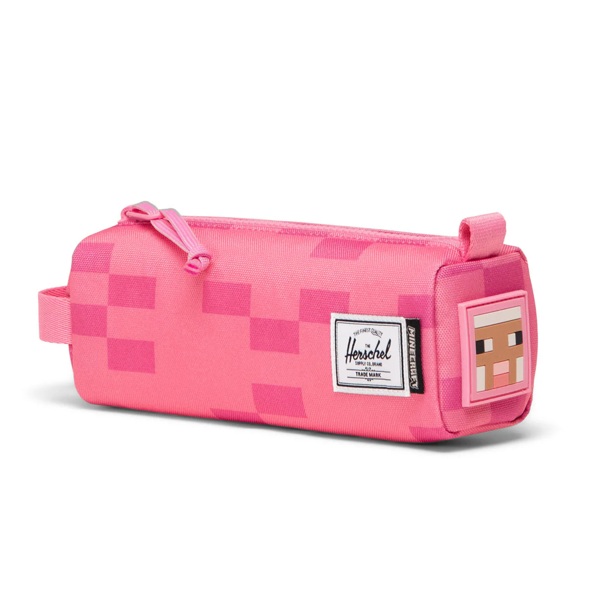 Herschel Supply x Minecraft Settlement Little Pencil Case - Pink Sheep - Image 2