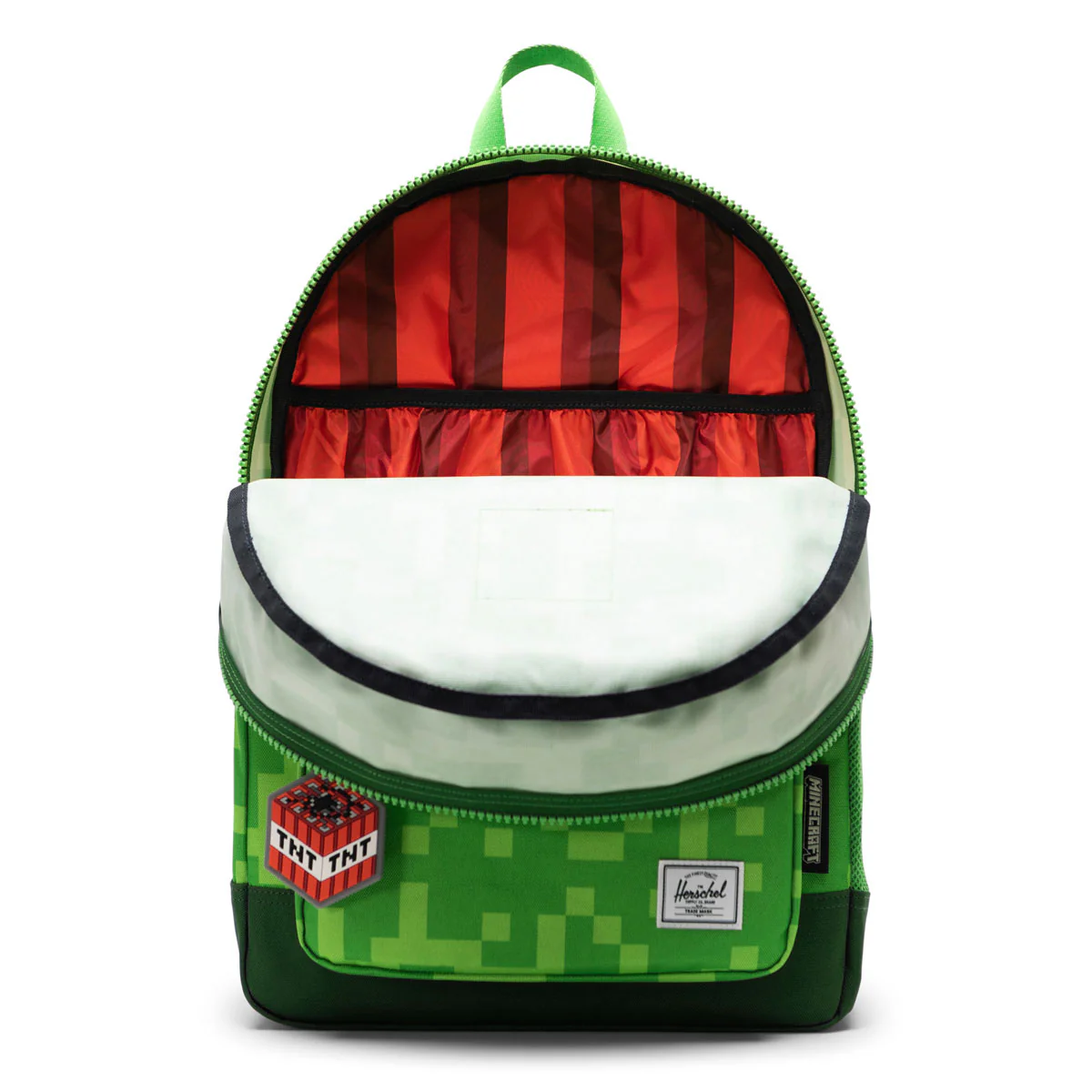 Herschel Supply x Minecraft Youth Heritage Backpack - Creeper - Image 2