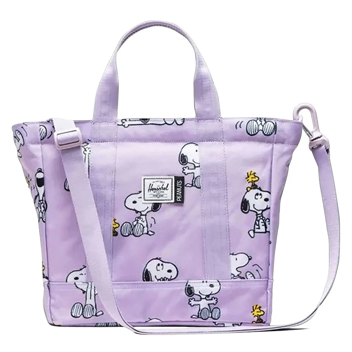Herschel Supply x Peanuts Heritage Small Tote Bag - Snoopy And Woodstock Pastel LC
