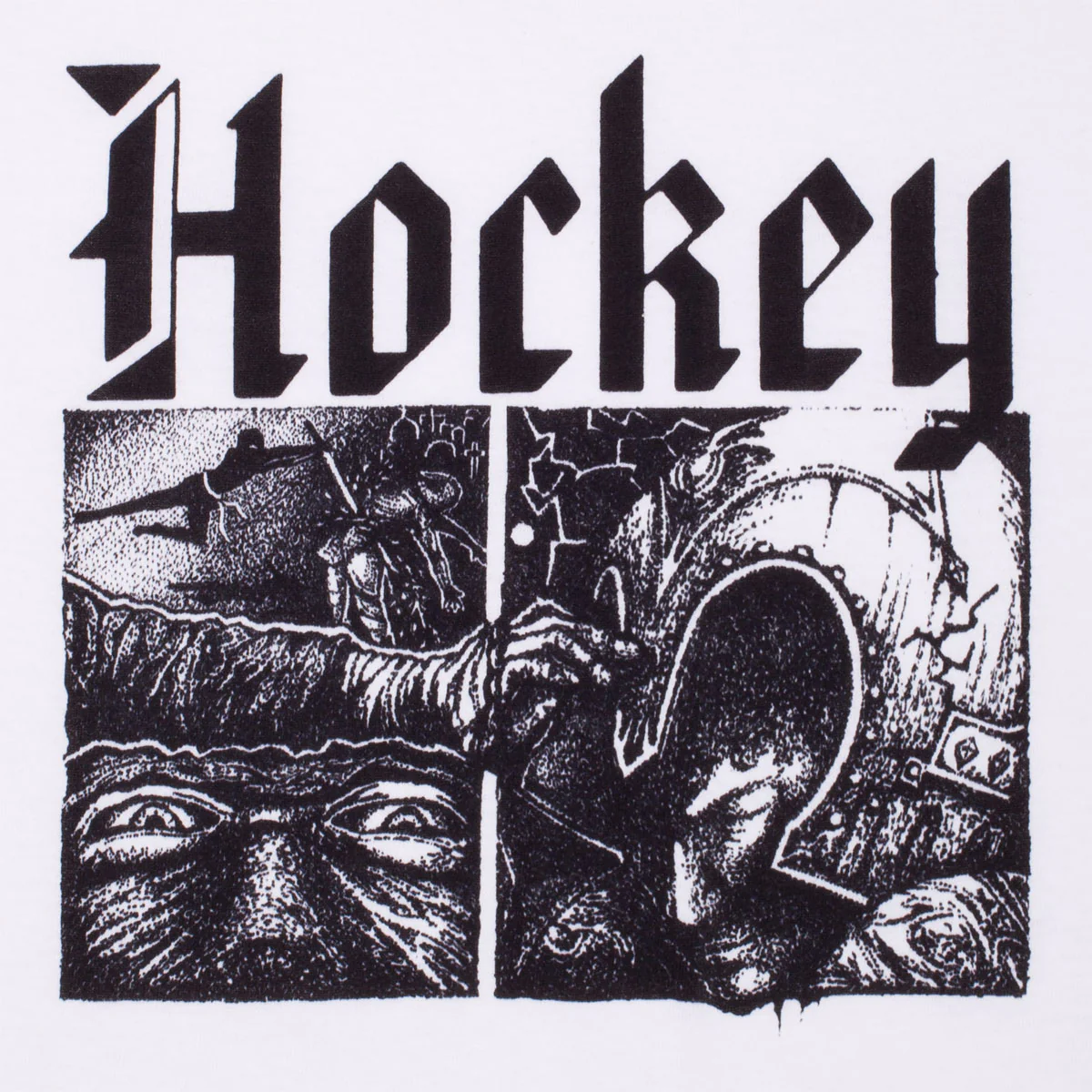 Hockey Middle Earth T-Shirt - White - Image 2