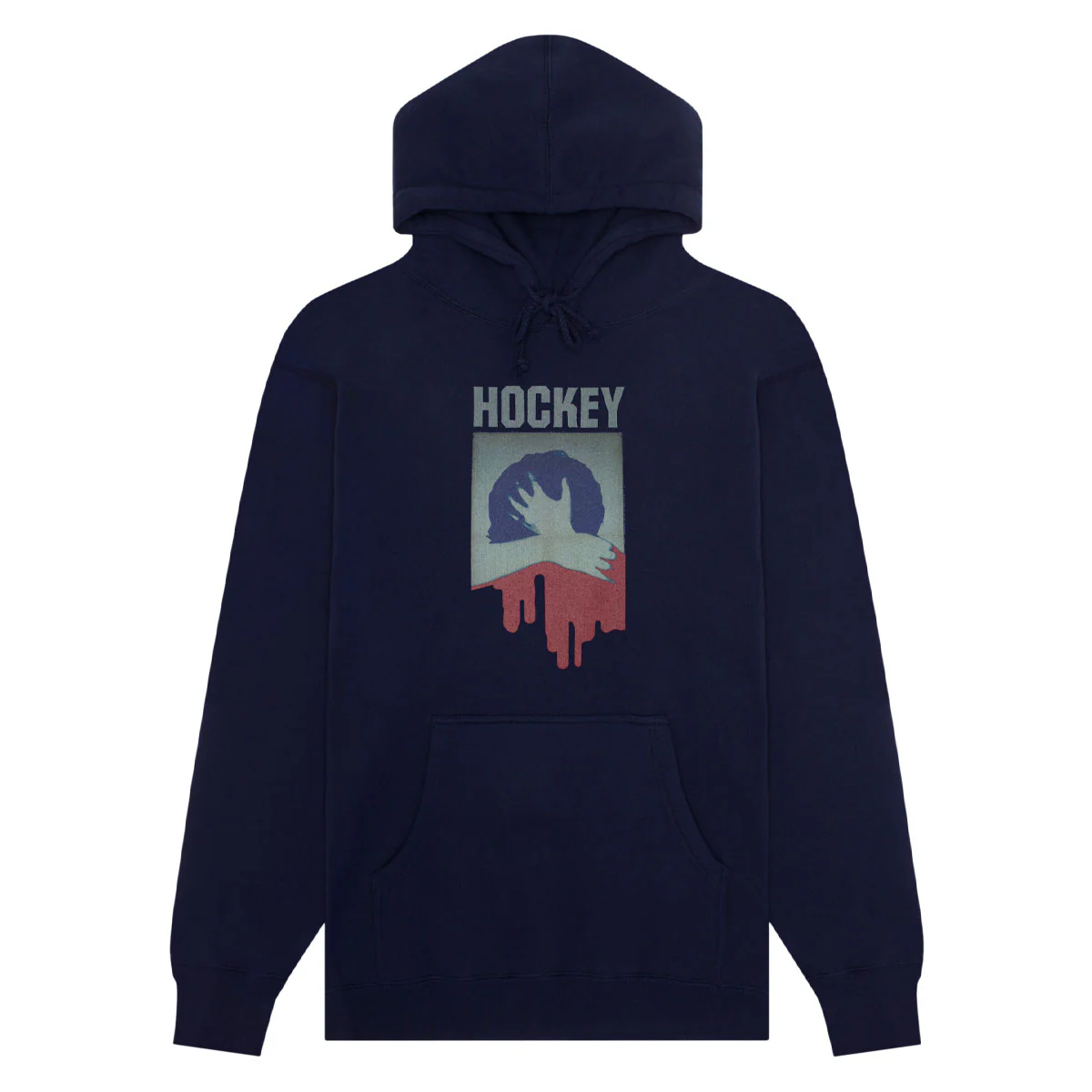 Hockey Paralysis Hoodie - Navy