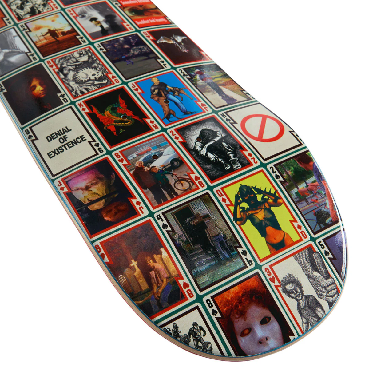 Hockey Playing Cards Shape 1 Team Skateboard Complete - 8.00" - Image 4