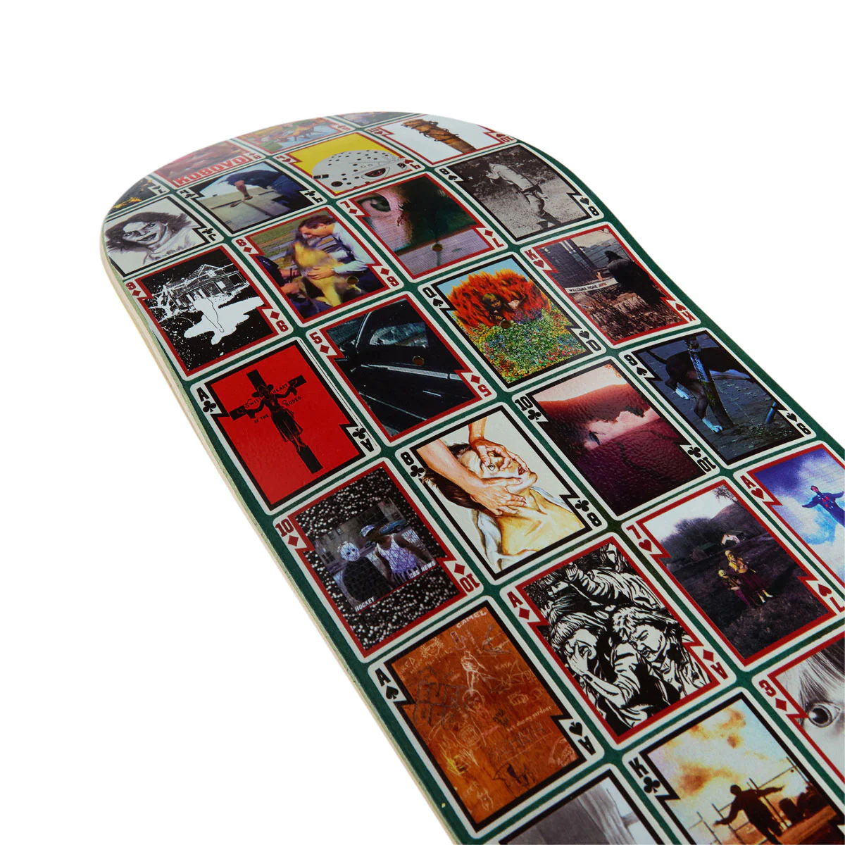 Hockey Playing Cards Shape 2 Team Skateboard Deck - 8.50" - Image 3
