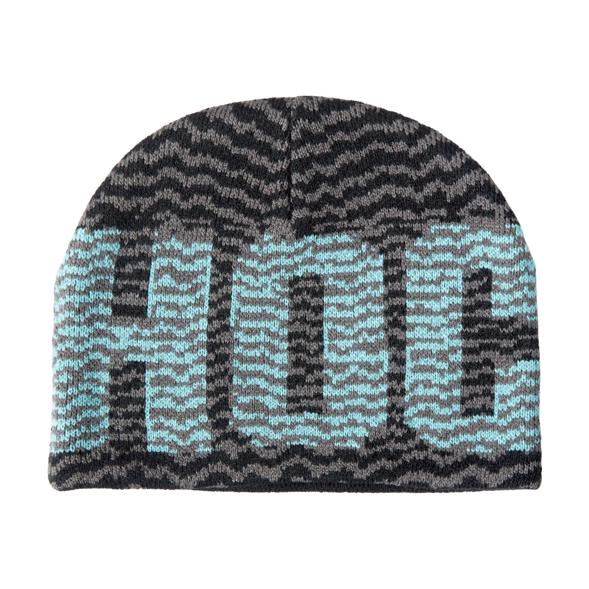 Hockey Zig Zag Skully Beanie - Black