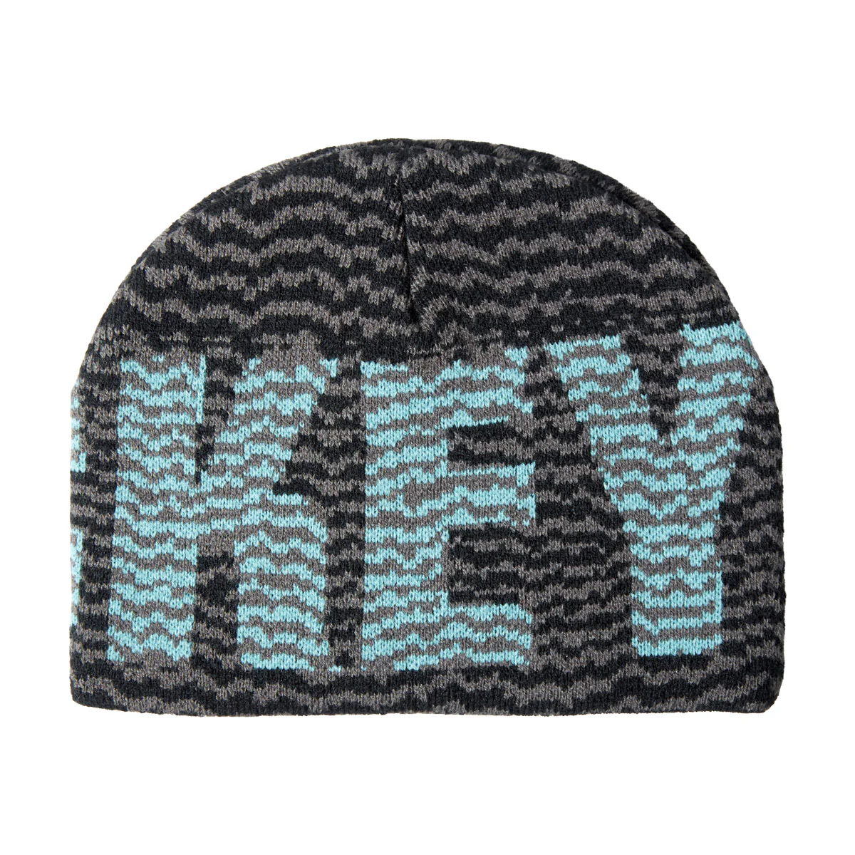 Hockey Zig Zag Skully Beanie - Black - Image 2