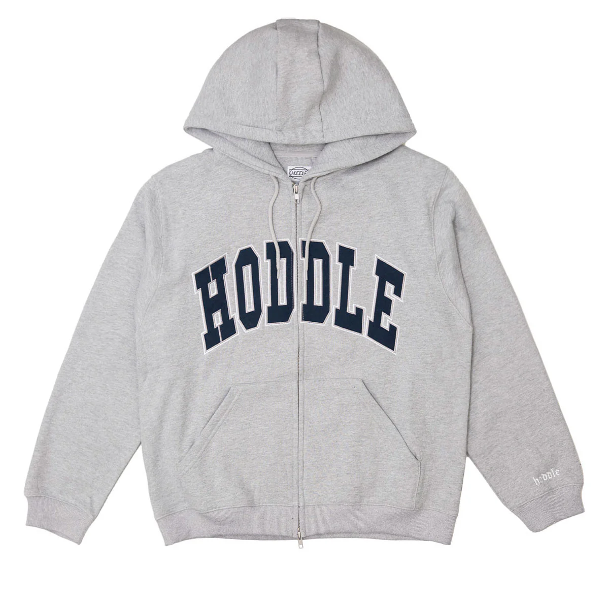 Hoddle Arch Logo Hoodie - Grey