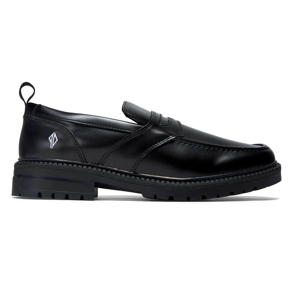 Hours Is Yours Cohiba PD Lug Loafer Shoes - Black