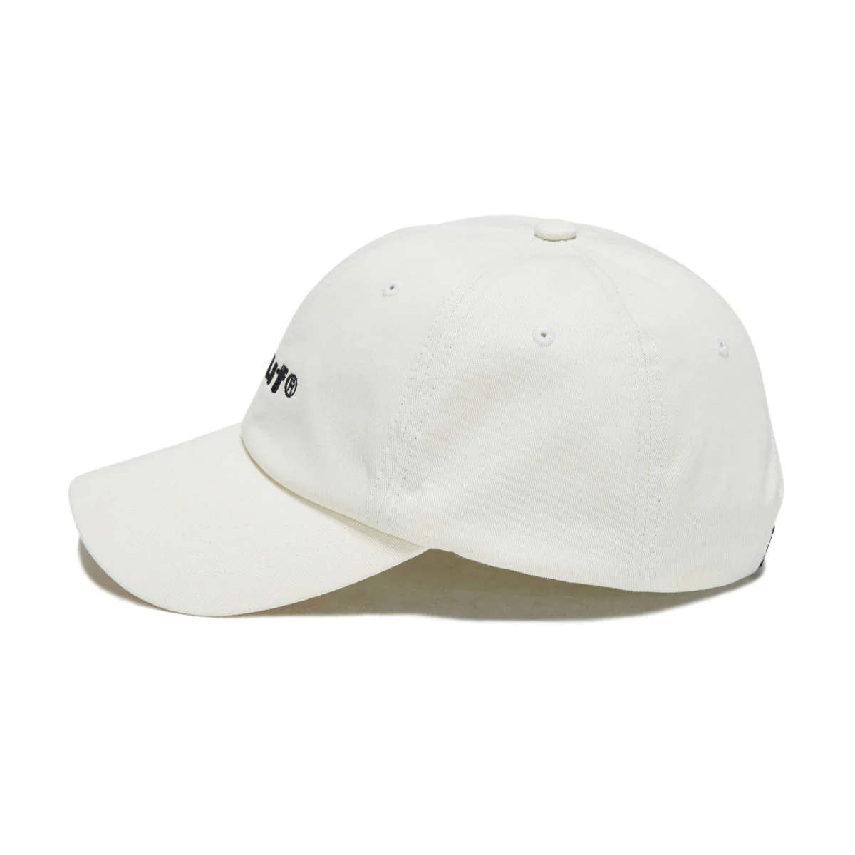 HUF 89 Embroidered 6 Panel CV Hat - Cream/Black - Image 4