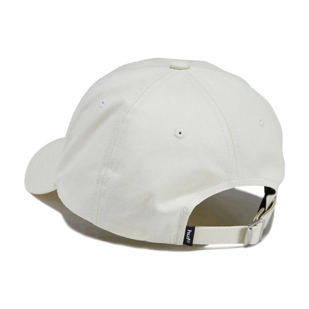 HUF 89 Embroidered 6 Panel CV Hat - Cream/Black - Image 5