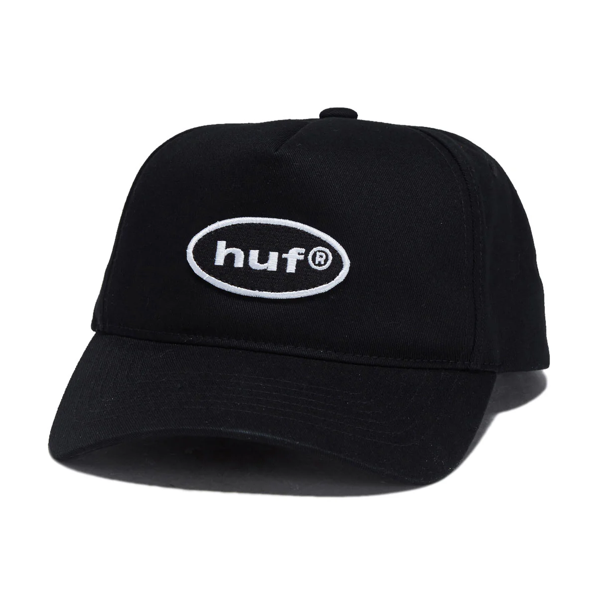 HUF 89 Oval 5 Panel Hat - Black