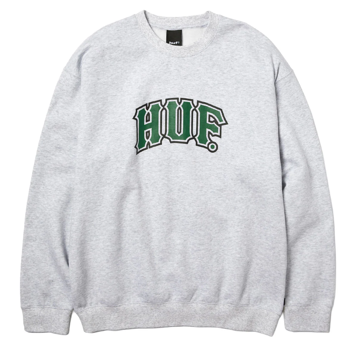 HUF Classic Arch Sweatshirt - Heather Grey