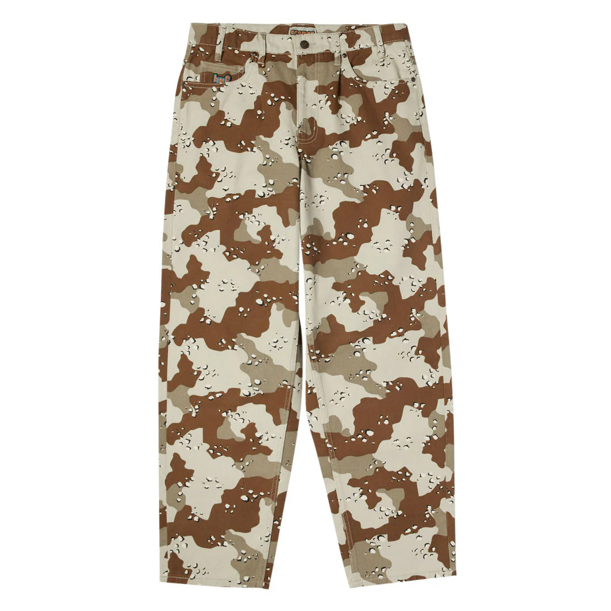 HUF Cromer Camo Jeans - Brown