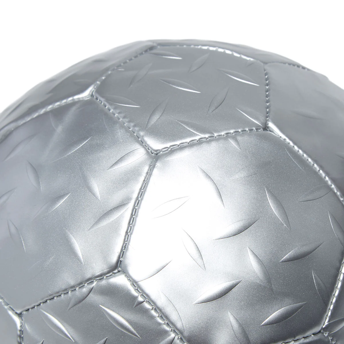 HUF Diamond Plate Soccer Ball - Silver - Image 3