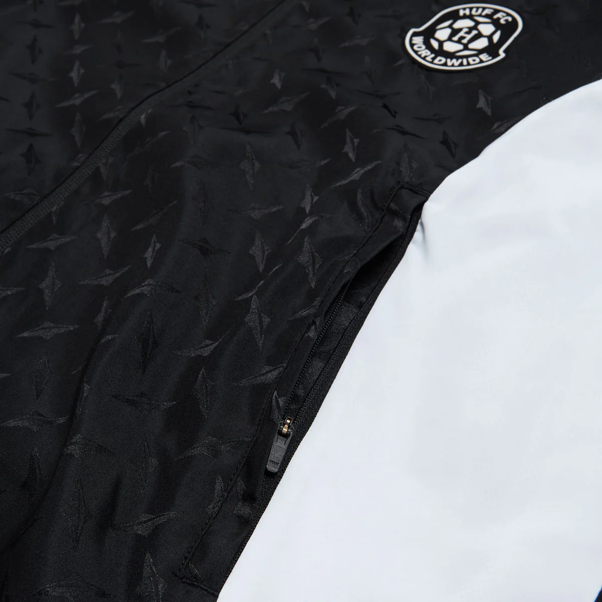 HUF FC Windbreaker Jacket - Black - Image 6