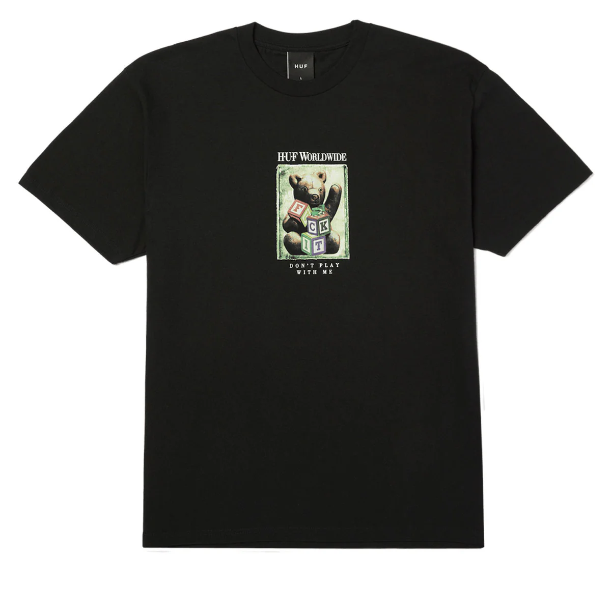 HUF Gift Bear T-Shirt - Black