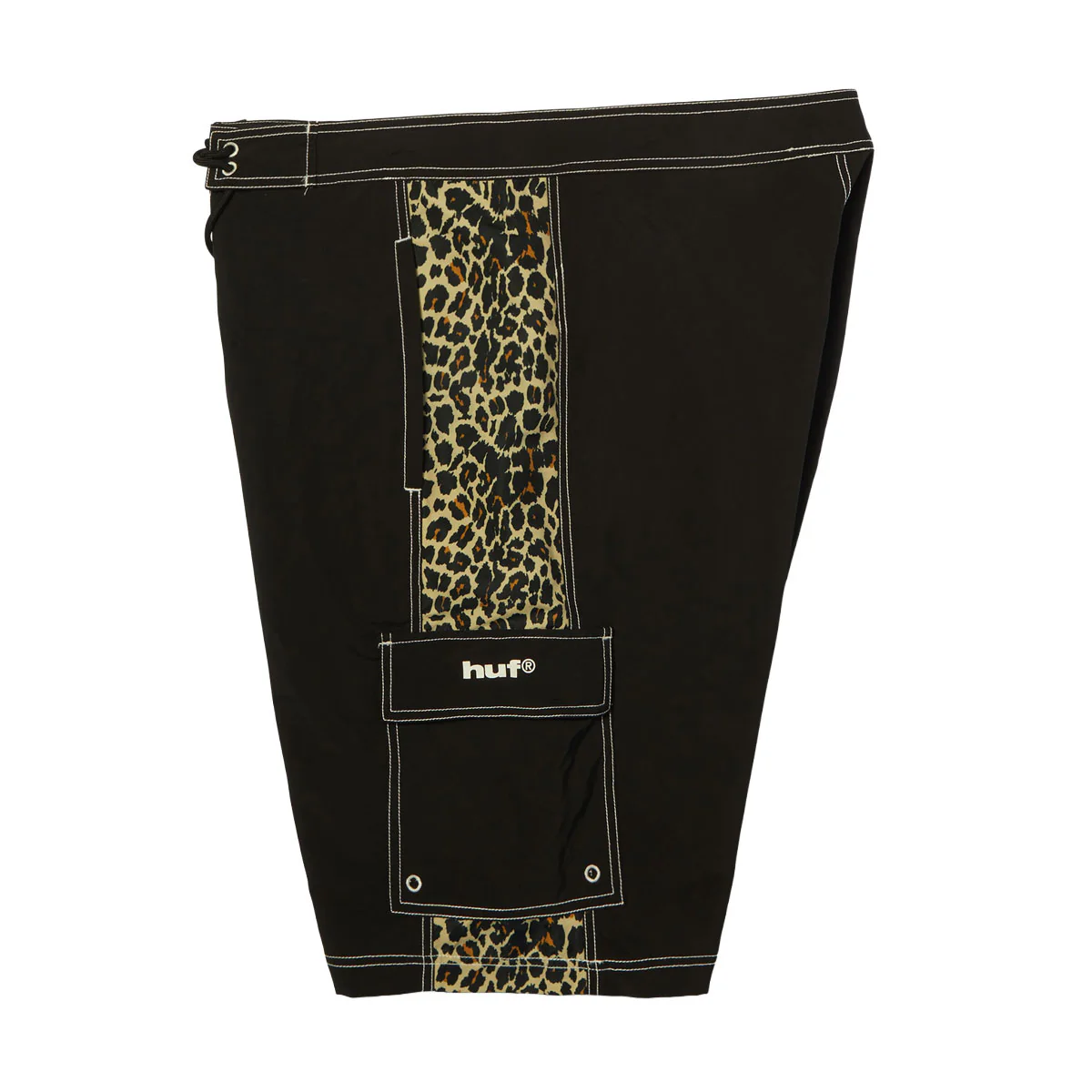 HUF Instinct Board Shorts - Black - Image 3