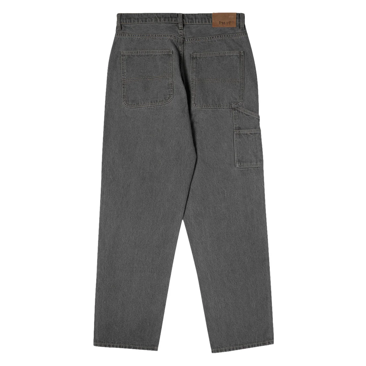 HUF Kinda Loose Double Knee Jeans - Frost Gray - Image 6