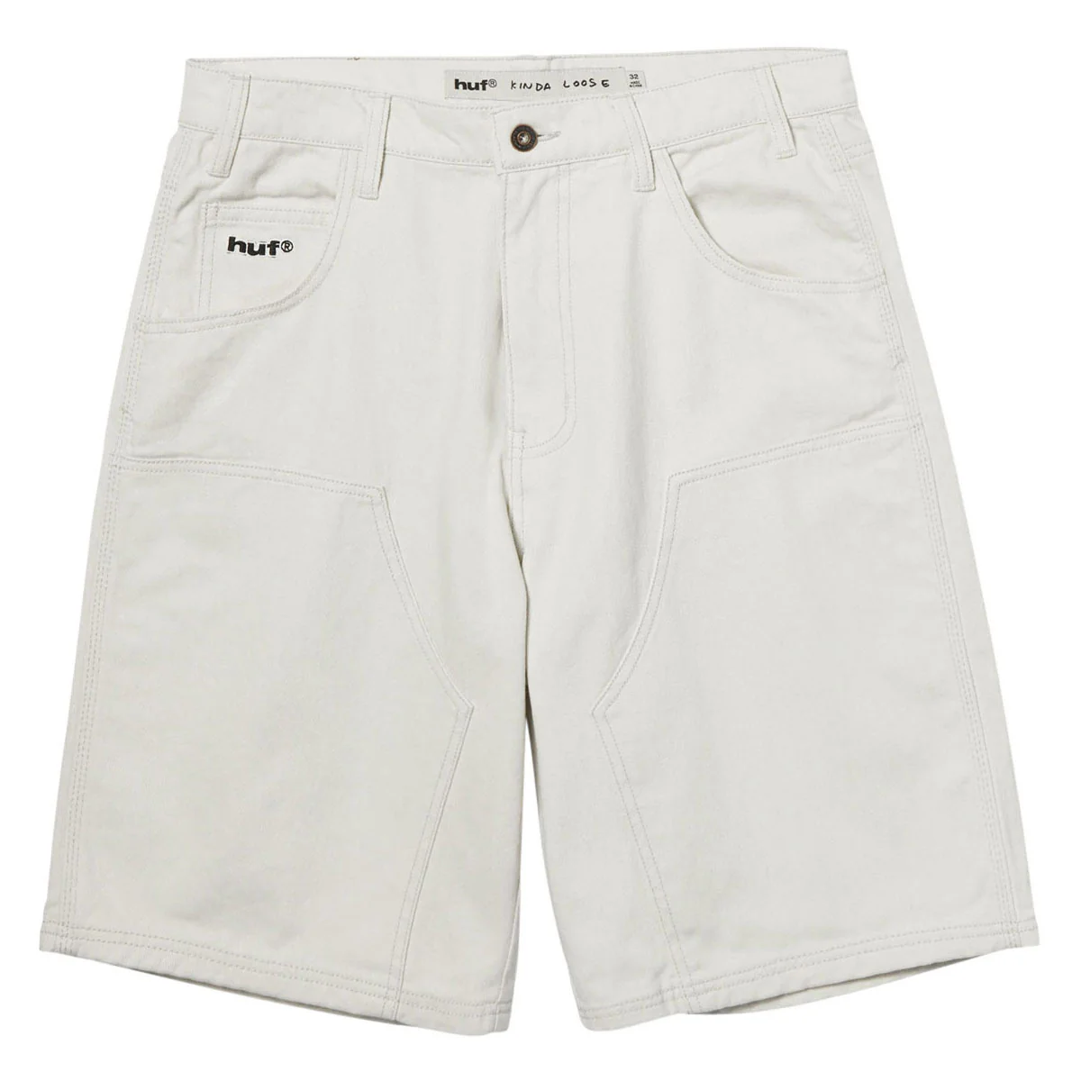 HUF Kinda Loose Double Knee Shorts - Natural
