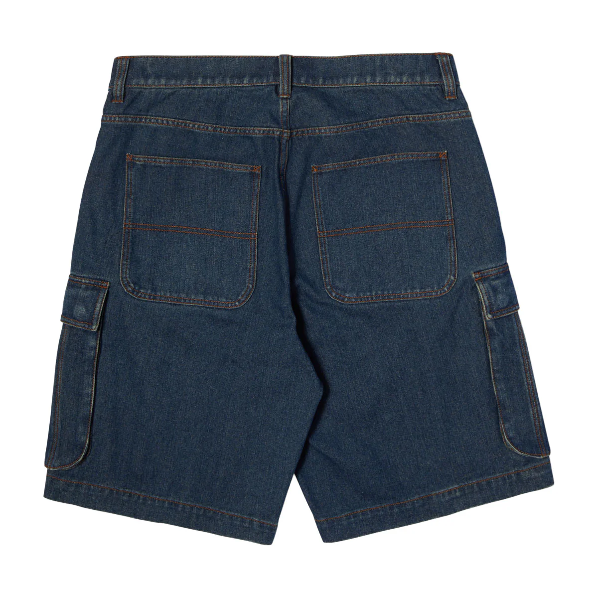 HUF Oval Denim Cargo Shorts - Indigo - Image 2