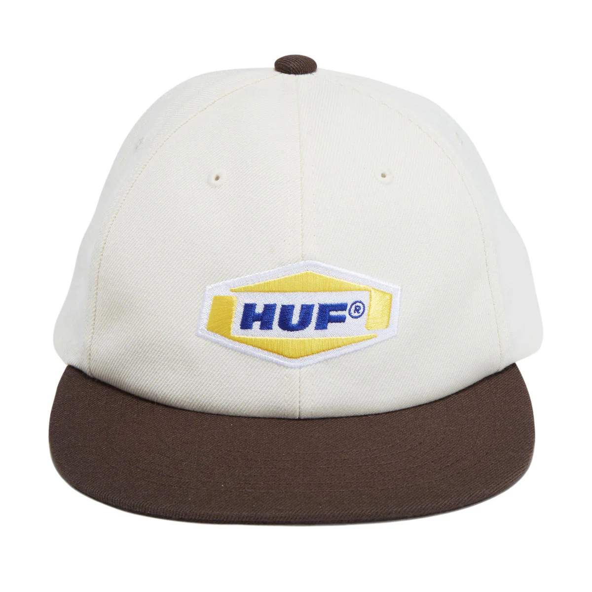 HUF Sparked Snapback Hat - Cream - Image 2