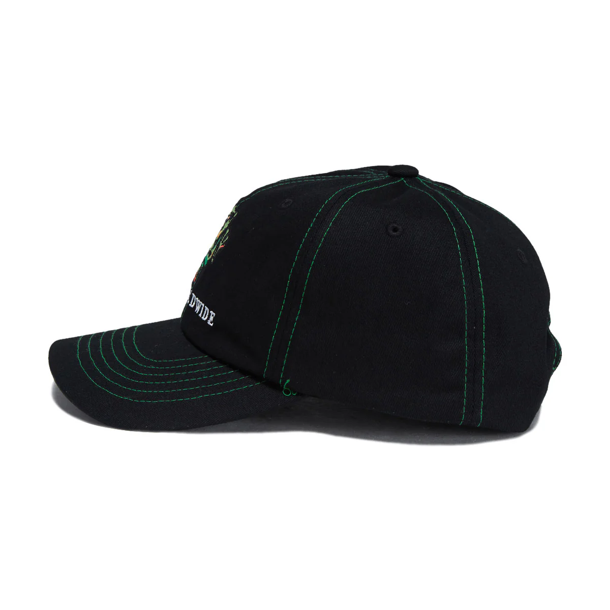 HUF Stuck On You 6 Panel CV Hat - Black - Image 3