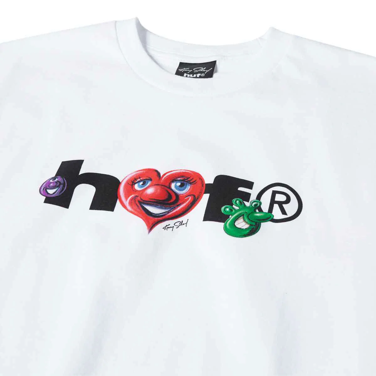 HUF x Kenny Scharf Future T-Shirt - White - Image 2