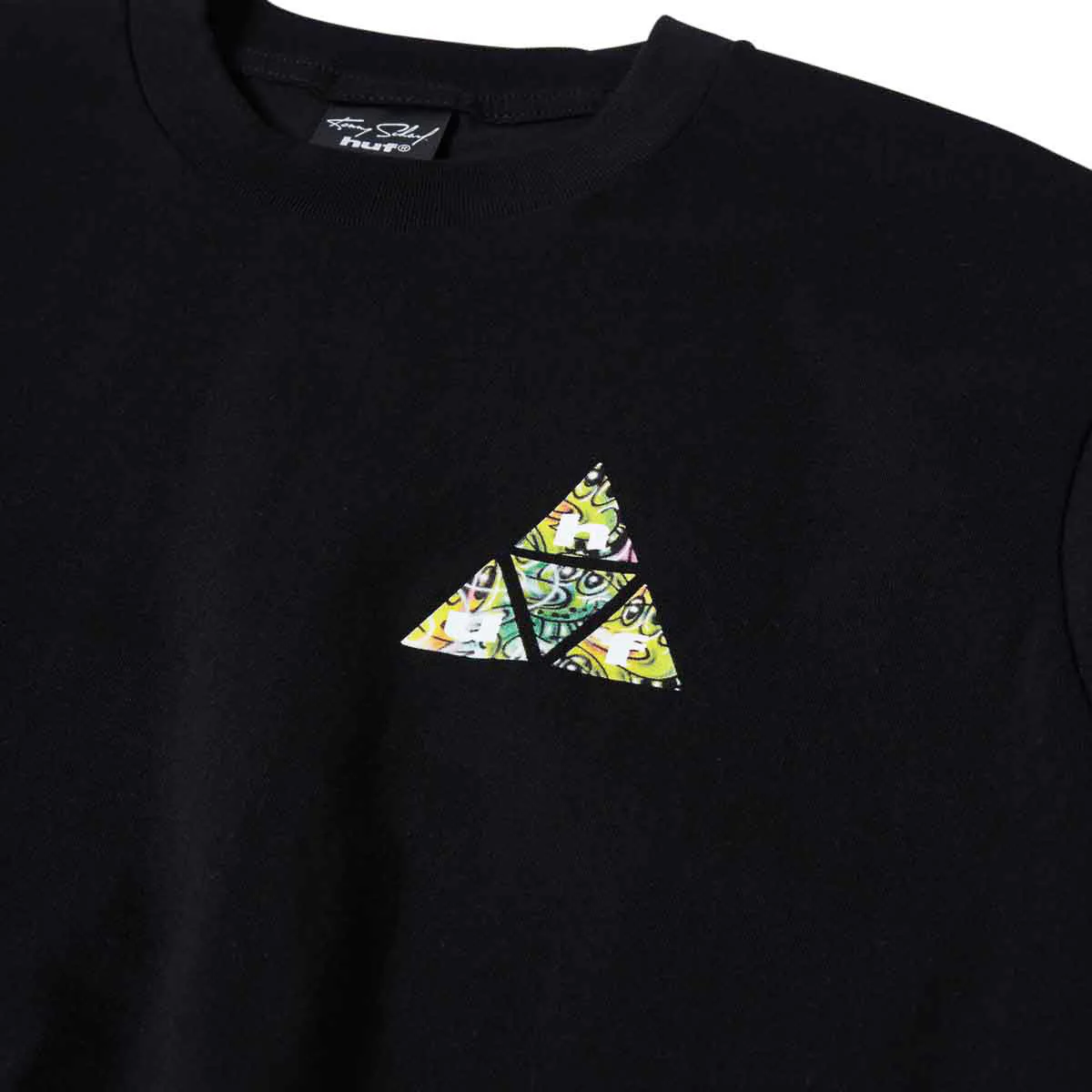 HUF x Kenny Scharf Multitud TT T-Shirt - Black - Image 3