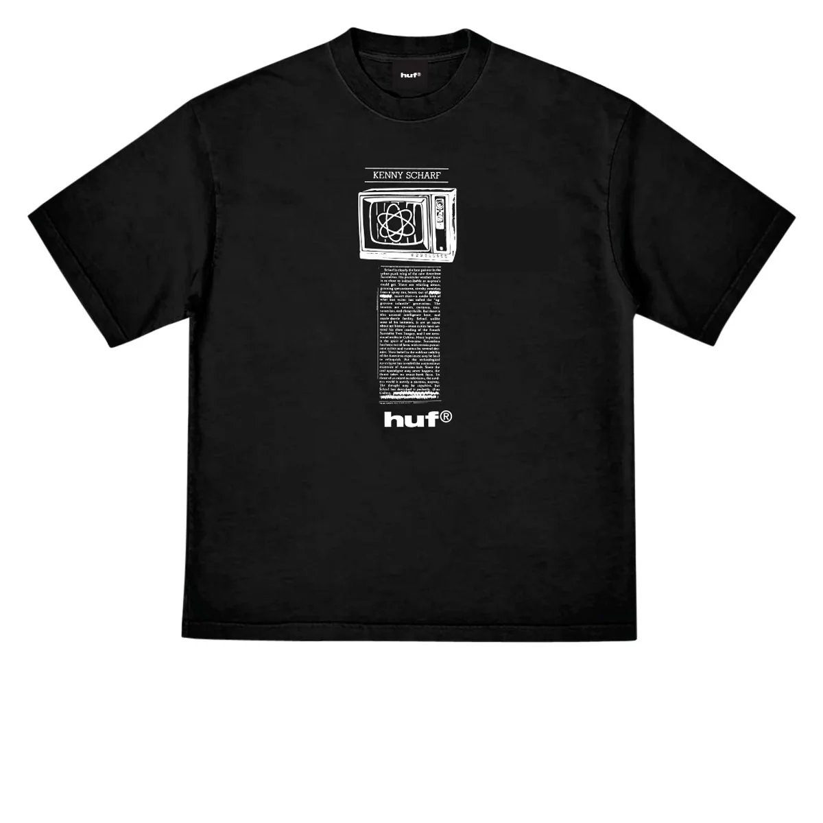 HUF x Kenny Scharf Philosophy T-Shirt - Black