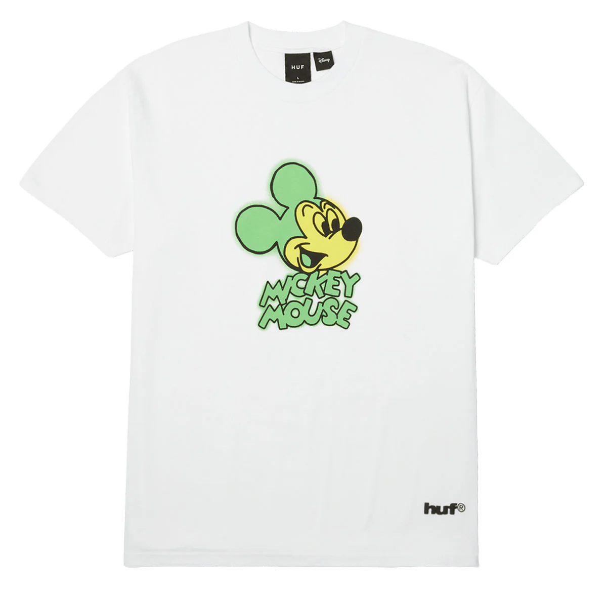 HUF x Mickey Mouse Spray T-Shirt - White